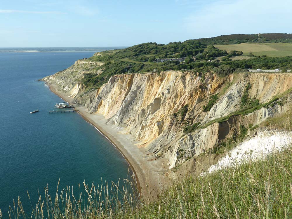 Cliffs on the Isle of Wight