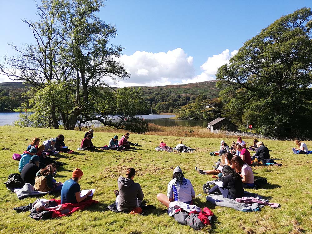 Jessica Emsley workshopswonderful wild women workshop circle
