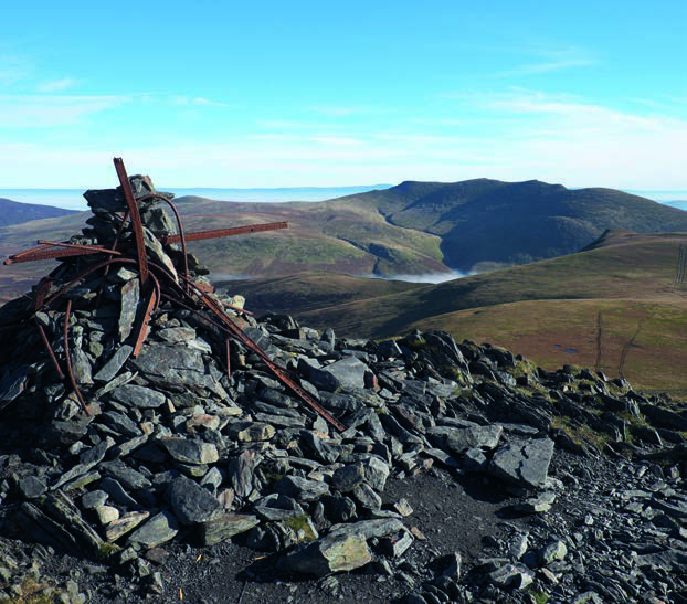 : On Skiddaw Little Man, looking towards Blencathra