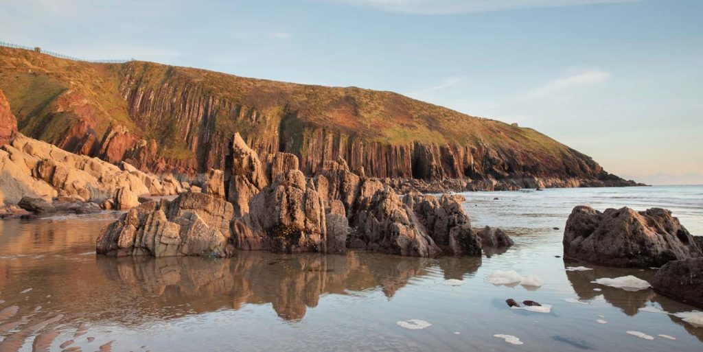 Hidden beaches of Britain - Presipe Bay, Pembrokeshire
