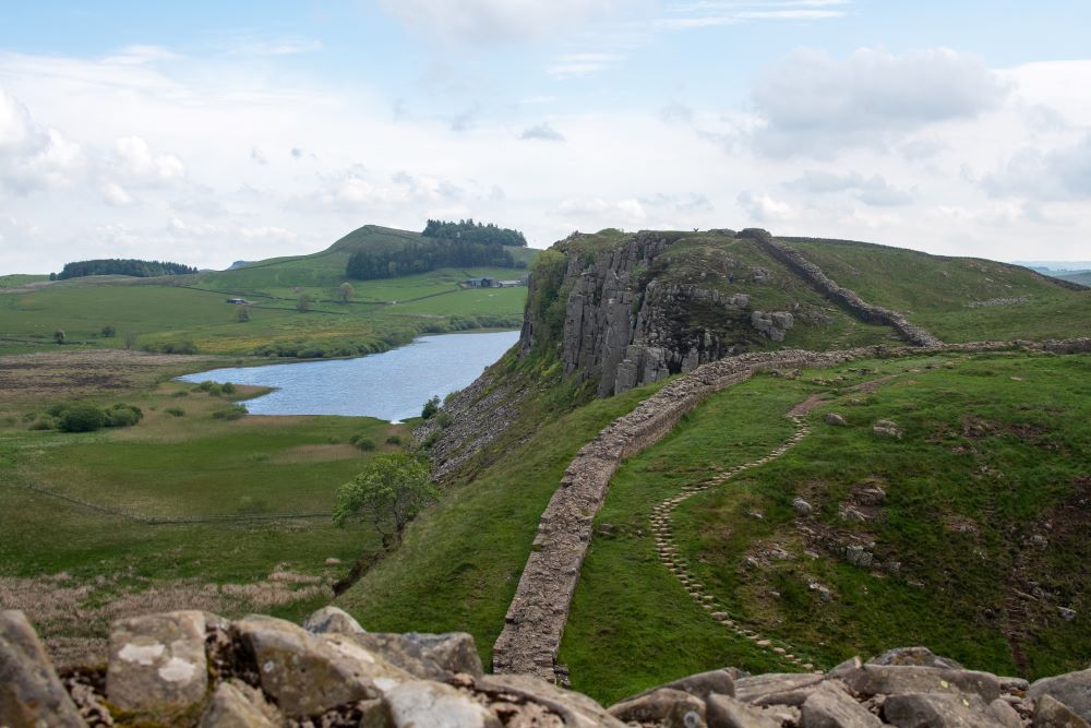 Whin Sill Hadrians Wall Igneous Rock Formation