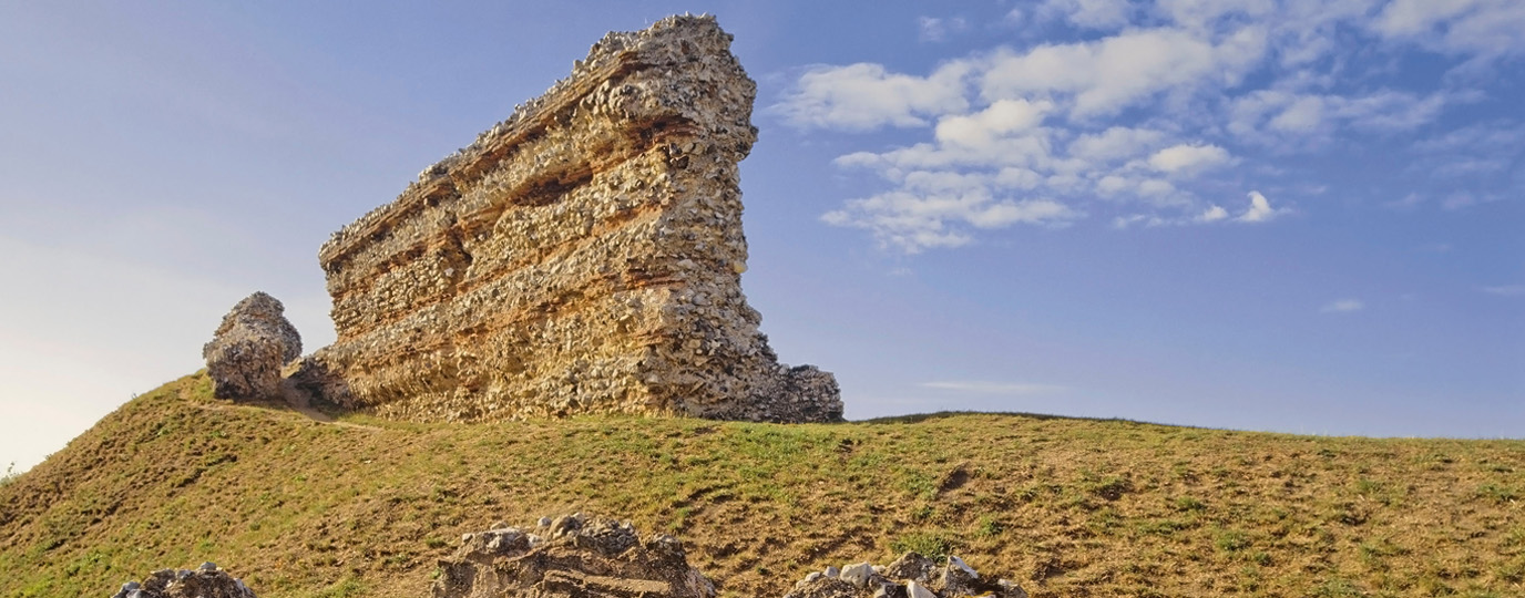 Burgh Castle Fort HI