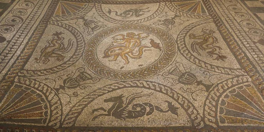 Fishbourne Roman Palace Mosaic