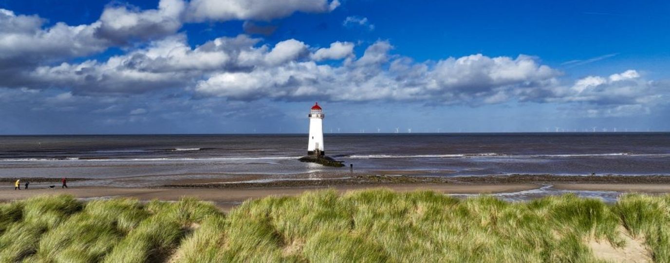 Point of Ayr Lighthouse Flintshire Coast Circular Walks