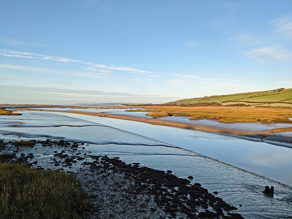 kidwelly mudflats early morning
