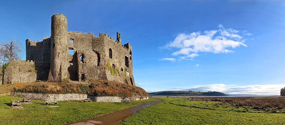 Laugharne castle