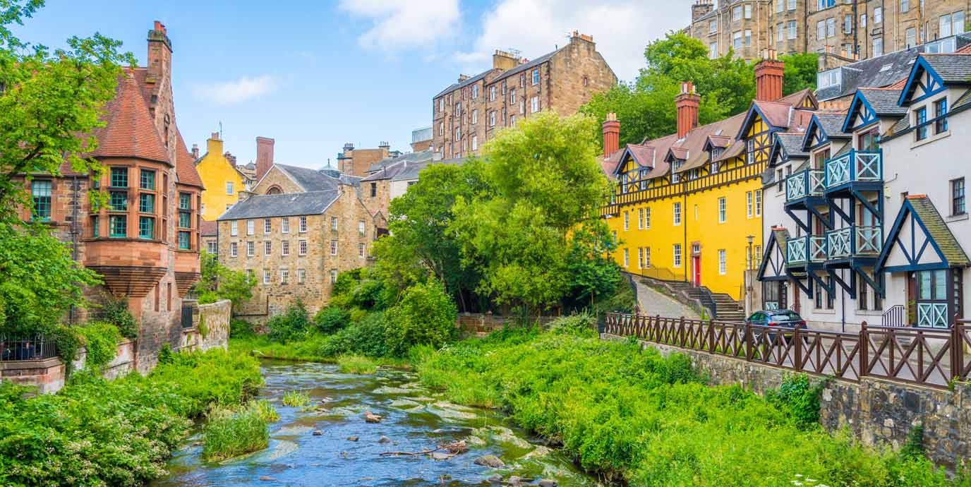 Water of Leith in Edinburgh