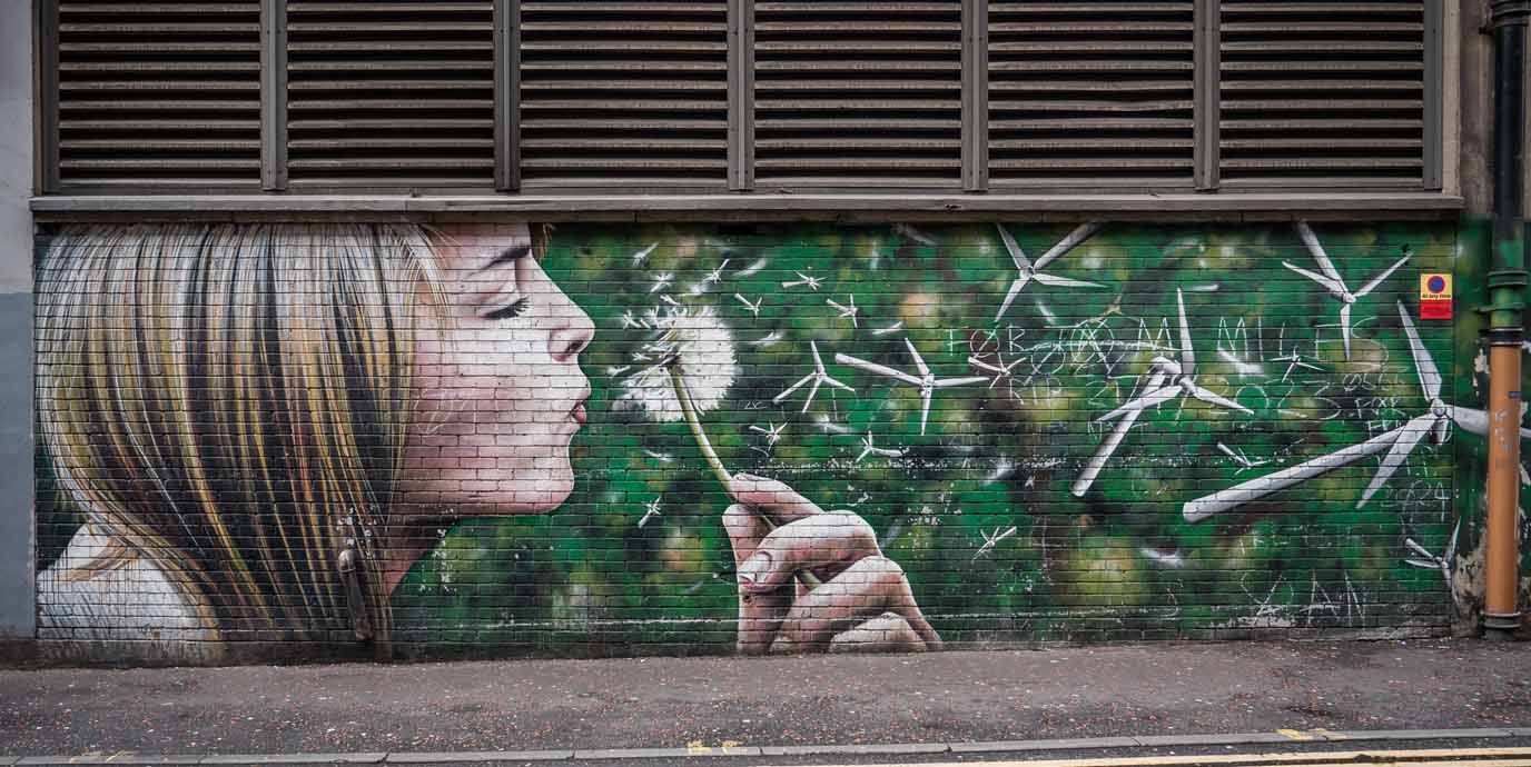 Glasgow Mural Trail - "Wind Power"
