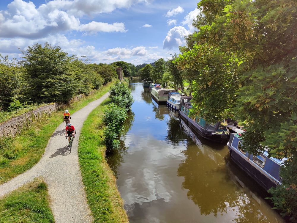 Leeds Liverpool Canal at Barnoldwick from SWME Forest of Bowland