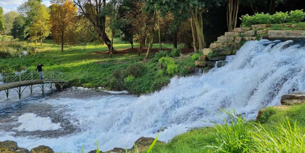 The Grand Cascade at Blenheim Palace