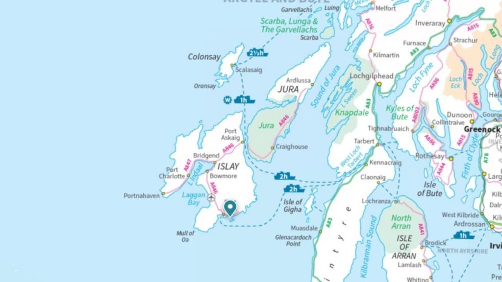 Islay Map