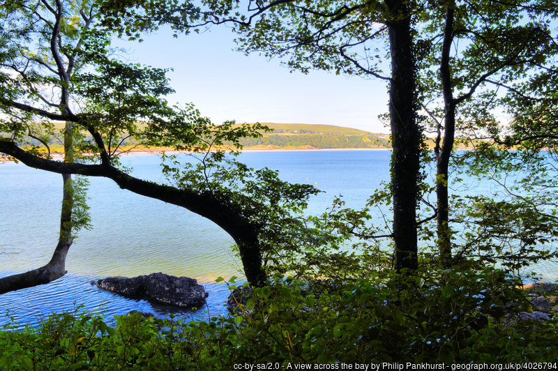 A view across Oxwich bay by Philip Pankhurst