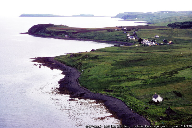Loch Bay and Stein, Vaternish Peninsula by Julian Paren