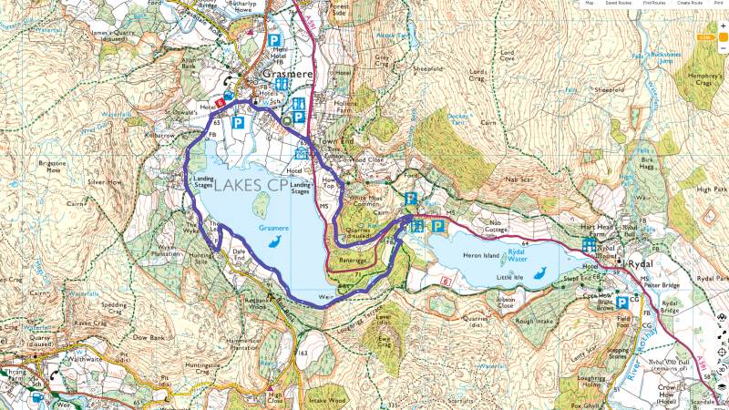 OS Short Walks Made Easy: Grasmere