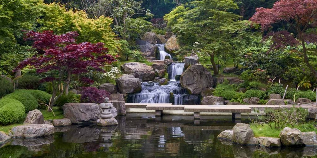 Kyoto Gardens Waterfall