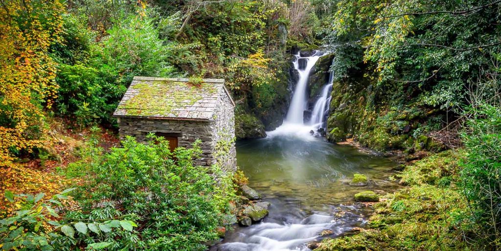 Rydal Waterfall and the Grot