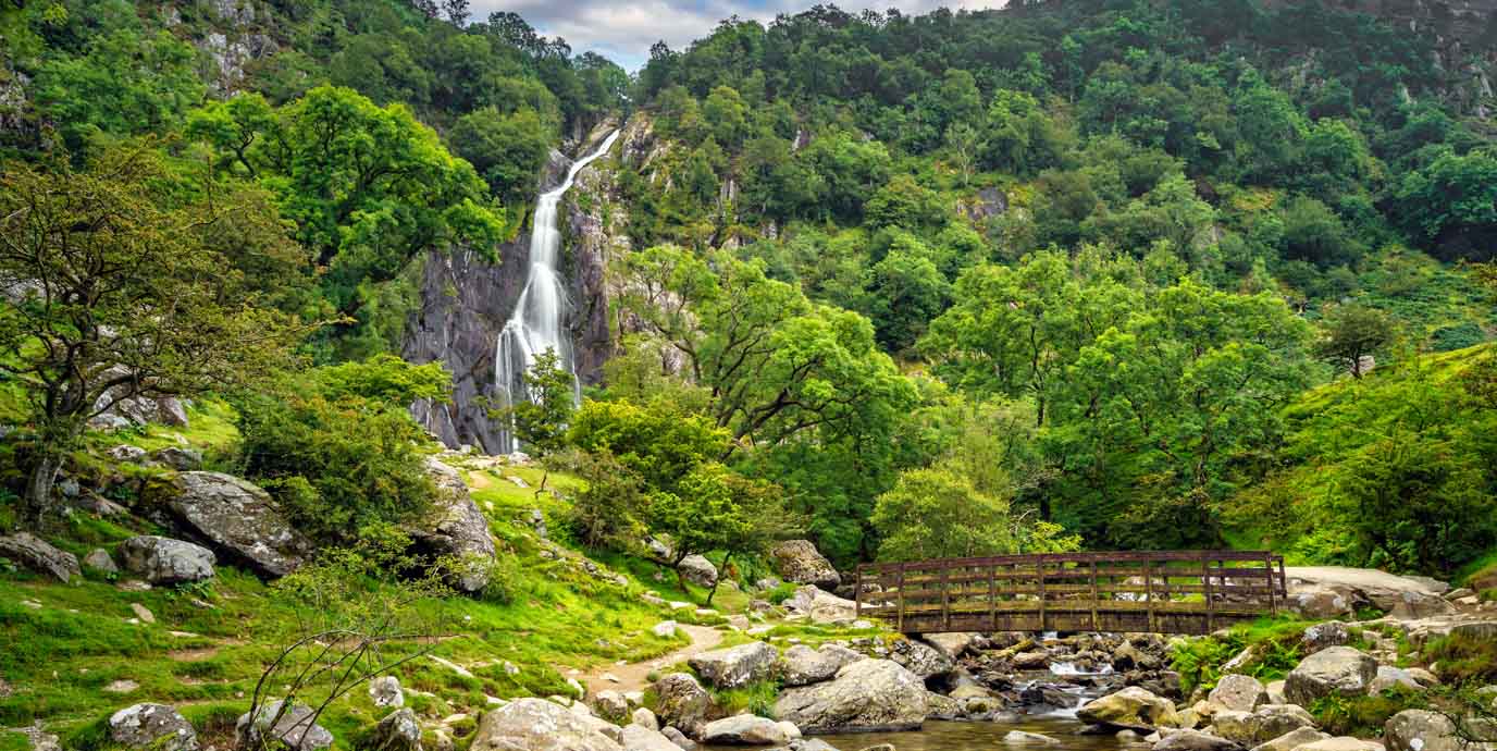 Aber Falls - Raeadr Falls
