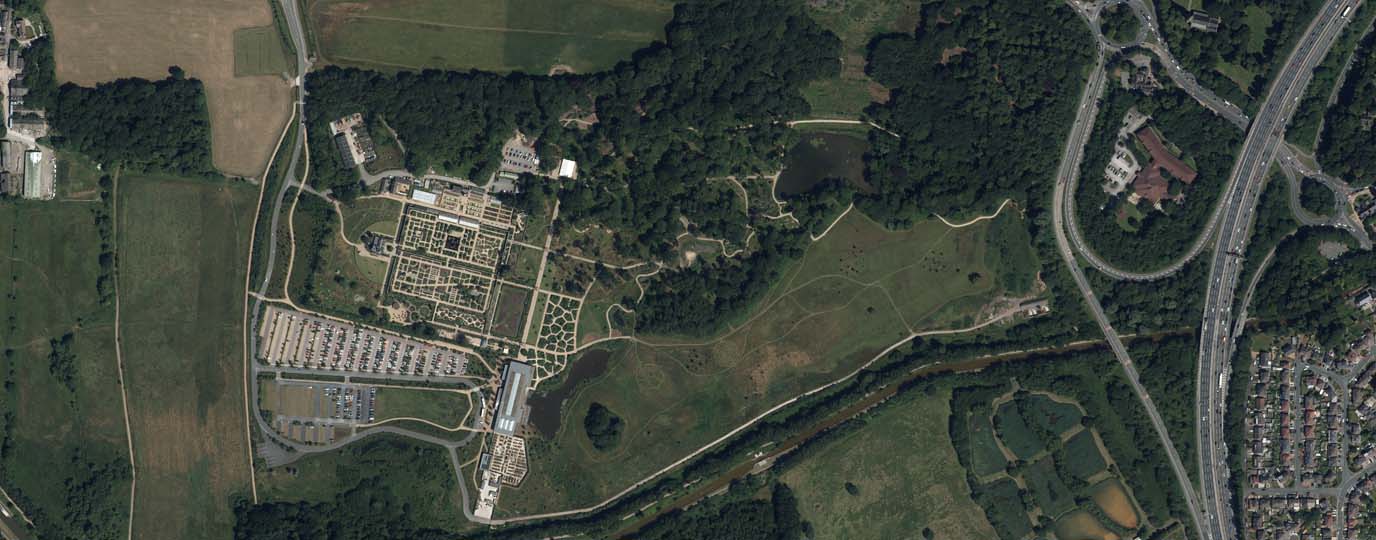 RHS Bridgewater aerial image