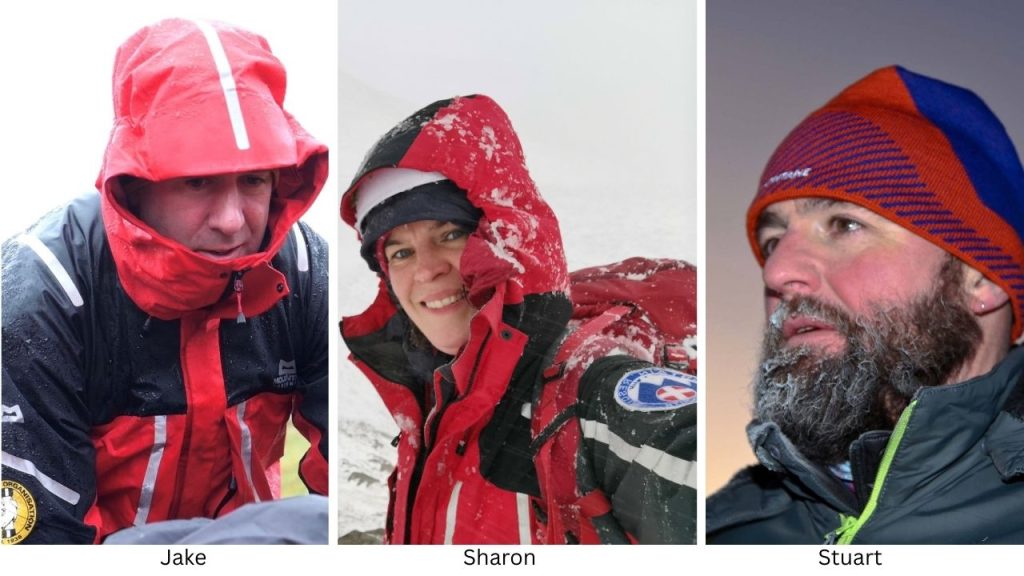 mountain rescue team