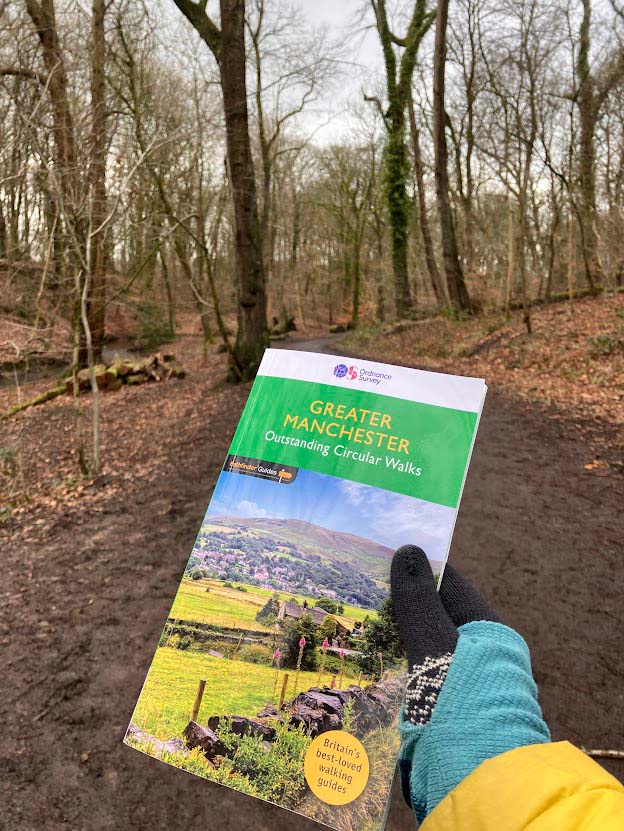 OS Pathfinder Greater Manchester guidebook