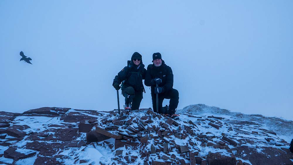 Julia Goodfellow-Smith-cribyn - realm of the raven - with husband mike