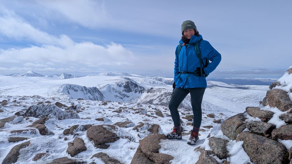 on top of cairngorm