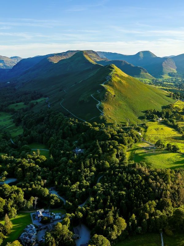 cat bells aerial view