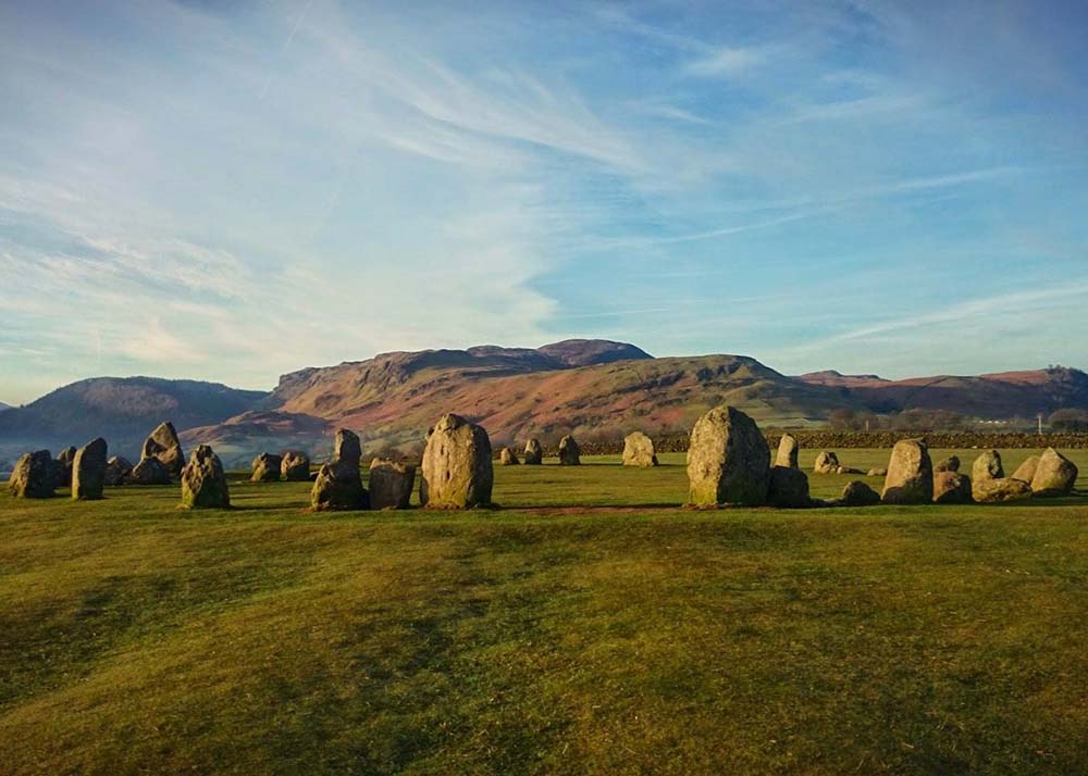castlerigg stone circle near keswick