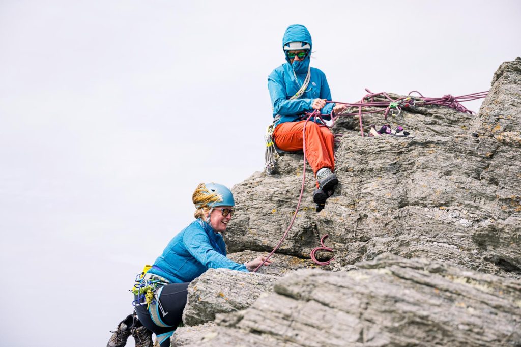 rock climbing