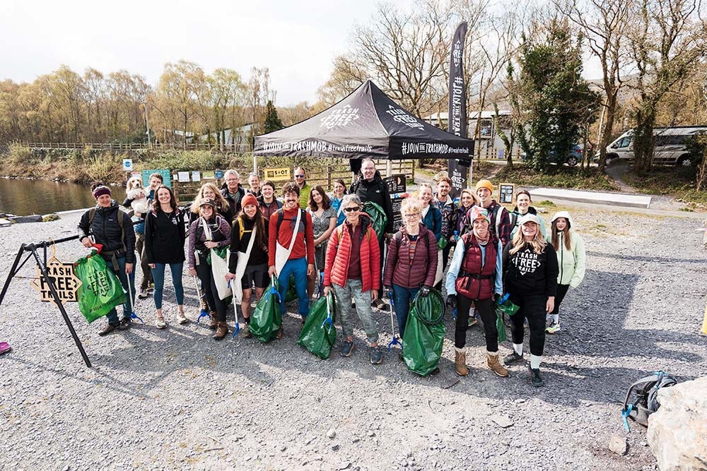 a trash free trails group
