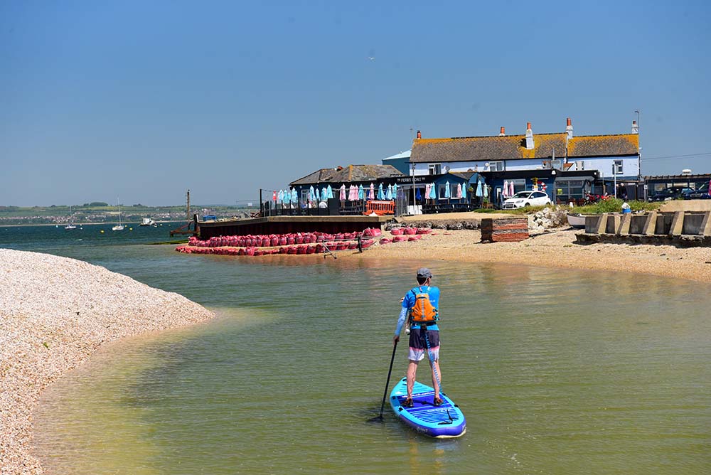 SUP Friendly Islands UK 4. langstone harbour, hayling island