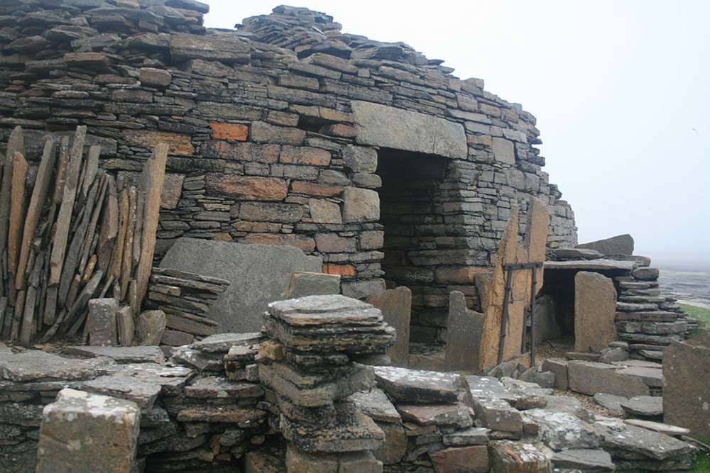 broch of gurness, rousay